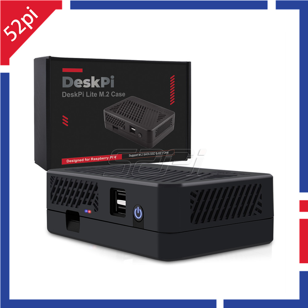 Argon One V3 M.2 Nvme Case - 52Pi DeskPi Lite NAS พร้อม M.2