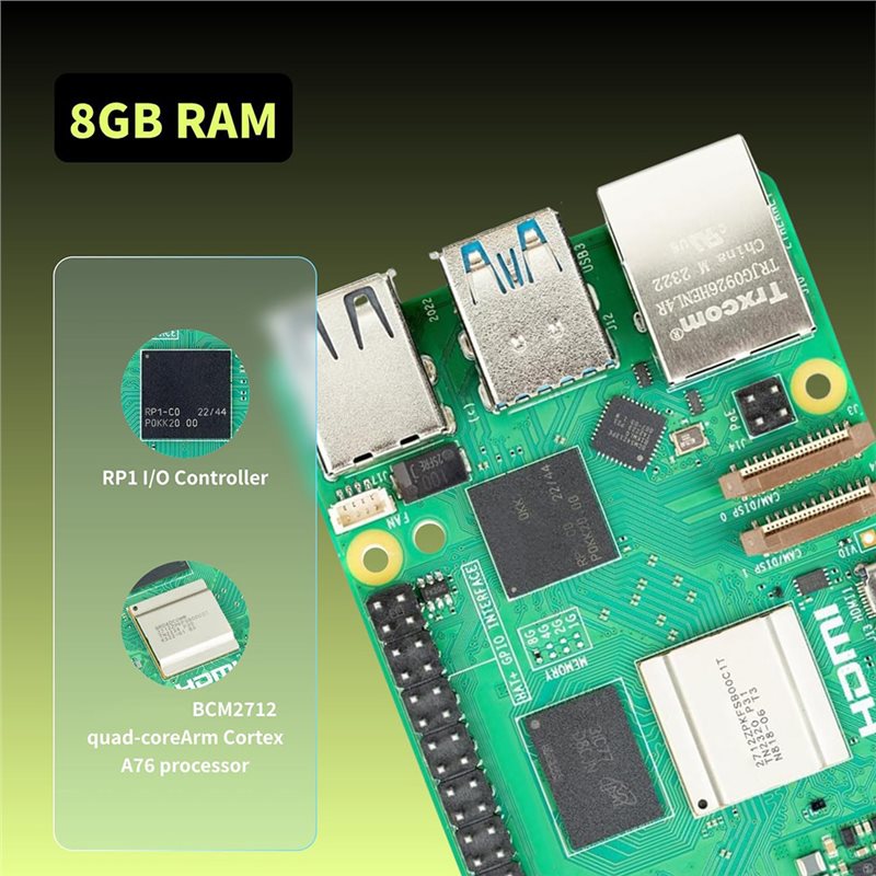 T23C ชุดเริ่มต้น Irasptek สำหร - Raspberry Pi 5 8Gb Board บทวิจารณ์และราคา