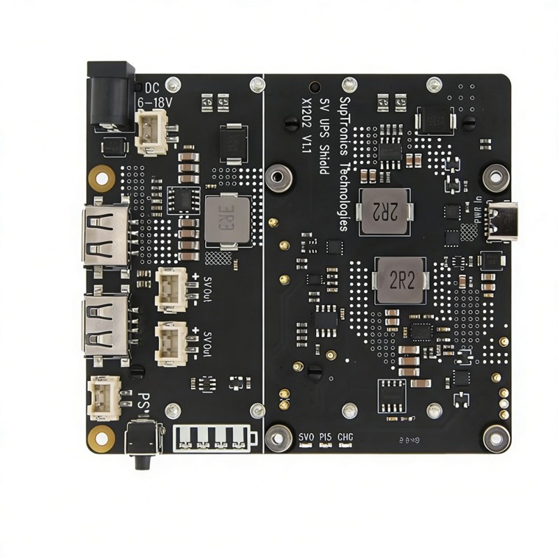 แผงวงจร UPS รุ่น A85P X1202 สำ - Raspberry Pi Uninterrupted Power Supply Ups 18650 บทวิจารณ์และราคา