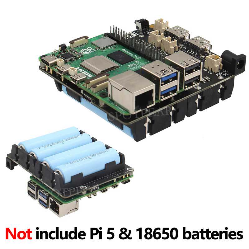 X1202 บอร์ดขยายการจัดการพลังงา - Raspberry Pi Uninterrupted Power Supply Ups 18650 บทวิจารณ์และราคา