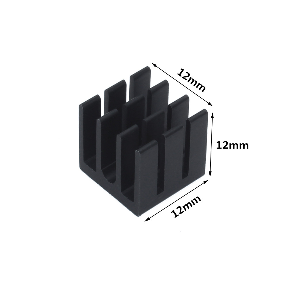 12x12x12mm 50pcs อลูมิเนียมฮีท - Raspberry Pi Water Cooling Kit บทวิจารณ์และราคา
